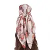 Verão Nova Moda Estampa Floral Natural Lenço de Voile Atacado Lenço Feminino Fornecimento Pronto