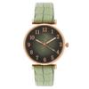 Comercio Exterior Transfronterizo Más Vendido Hoja Digital Reloj para Mujer Reloj de Mujer Reloj de Cuarzo Reloj con Correa Fabricante Stock Listo