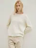 Suéter de Lã Cashmere Dourado Suave Tecnologia Negra Malha Sem Costura Escovada Outono e Inverno Roupa de Trabalho Quente Camada Interna de Tricô Elegante