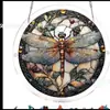 Pássaros Coloridos de Acrílico da Primavera Apanhadores de Sol Decoração de Janela Quebra-cabeça