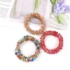 Diadema de Cristal Estilo Coreano para Mujer Accesorios Sencillos para el Cabello Banda Elástica Elegante Diadema Pulsera Cordón de Mano con Perlas Tocado de Doble Propósito