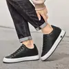 Tênis Invisíveis para Aumentar a Altura Transfronteiriços para Homens, Sapatos Brancos com Cadarço de 8cm, Tênis Esportivos Respiráveis da Moda, Sapatos Casuais Masculinos de Tamanho Grande