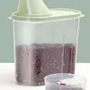 Caja de Almacenamiento de Granos Estilo Japonés Contenedor de Arroz para Cocina Doméstico Sellado a Prueba de Polvo, Insectos y Humedad Frasco de Almacenamiento de Granos