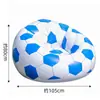 Amazon Sofá Inflable de Fútbol Transfronterizo Festival de Música Sofá Individual Exterior Sofá Perezoso Inflable Venta al por Mayor