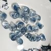 10*15*9mm Alambre Dorado Caracol Vidrio Accesorios para Joyería DIY Estilo Antiguo Pasador de Pelo Vidrio Color Gelatina Accesorios para el Cabello Retro Material