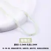 Tao Cristales Naturales Cuentas Sueltas Cuentas Facetadas 6mm Cuentas Facetadas Pulsera de Cristal con Cuentas DIY Pulsera de Ágata Accesorios con Cuentas