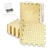 Tablero Moldeador de Malla Tejida Tablero de Posicionamiento para Tejer con Eva Tablero de Empalme de Espuma Cuadrado Fijo Tablero de Posicionamiento para Tejer con Lana