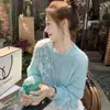 Suéter de Lentejuelas para Mujer, Moda Otoño, Estilo Casual, Nuevo Tejido Elegante 2026, Suéter Holgado de Manga Larga