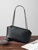 Bolso Manta de Piel de Oveja de Primera Capa Bolso de Cuero Genuino Coreano de Nicho para Mujer Bolso de Hombro Bolso de Mano Nuevo Estilo Bolso de Axila de Gama Alta
