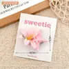 Pinza para el Cabello de Flor y Estrella de Mar Estilo Nuevo 2026 para Fotos en la Playa, Exquisito Accesorio para el Cabello, Dulce y de Hada, Pinza Versátil para Flequillo Lateral para Mujeres