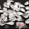 Diamante satélite de cristal de diamante con forma especial, punta inferior, ojo de caballo, gota de agua, corazón, rectangular, ovalado, joyería para uñas DIY, taladro