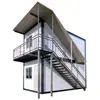 Contenedor Living Box con Decoración, Montaje Sencillo Desmontable Oficina, Habitación de Acero Color, Habitación Contenedor de Montaje Rápido para Obra
