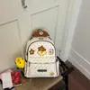 Mochila escolar con estampado de Rilakkuma, mochila con estampado de lunares, mochila elegante para el trabajo, mochila de viaje