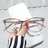 Armação de óculos TR90 com espelho plano, armação redonda grande, haste interna, armação de óculos para miopia, fabricantes, atacado, primeira geração de cabelo