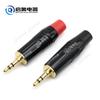 Adaptador de Audio para Teclado Digital con Micrófono Plug de Dos Canales 3.5 Enchufe Estéreo para Auriculares