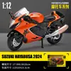 1:12 Modelos de Motocicleta Chuanqi Modelo de Motocicleta Ducati de Liga Crianças Brinquedo de Rodagem Suave com Som