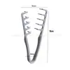 Pente de Tingimento para Cabeleireiro em Estoque Ferramenta de Corte de Cabelo de Plástico Pente Anti-Estático para Cabelo Pente com Cauda de Agulha de Ferro para Salão Venda por Atacado