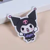 Broche de Acrílico Desenho Animado Ins Insígnia Kuromi Decoração de Mochila Presente Broche