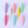 Pinza de Pico de Pato Color Caramelo Nueva Estilo Coreano Hoja de Sauce Pasador de Cabello de Moda Accesorios Clip Lateral Floral para Flequillo Pasador de Cabello Sin Costuras