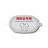 Adecuado para Lenovo Tc02 Cubierta Protectora Cubierta para Auriculares Bluetooth Carcasa Transparente de TPU Patrón de Dibujos Animados Personalizado Impresión a Color Flor