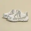 Zapatos casuales tipo "dad shoes" de suela gruesa para aumentar la altura para mujer, nuevo estilo primavera y otoño 2026, con cordones, de malla transpirable de moda, zapatillas deportivas, zapatillas de correr