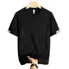 Camiseta de Manga Corta de Seda de Hielo para Hombre Nueva Jacquard Transpirable Camisa Venta de Liquidación de Comercio Exterior Estilo de Hombre