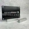 Base de Tarjeta de Presentación de Acero Inoxidable Portatarjetas de Aleación de Aluminio Ranurada Almacenamiento de Tarjetas Base Metálica Se Puede Procesar en Lotes Pequeños