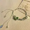 [Qingping Lianying] Pulsera Poética de Siete Piezas con Cuentas de Loto de Estilo Antiguo como Regalo para Mejores Amigas y Novias
