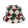 Sombrero de Cuenca de Felpa Transfronterizo Moda Tendencia Sombrero de Felpa Rpet Tendencia Nacional Cálido Sombrero de Pescador Rpet Fábrica de Personalización