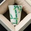 Taza de fragancia de gran altura pintada a mano taza de té de cerámica taza maestra taza de té para hospitalidad en casa taza de té taza de degustación taza individual