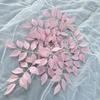 Planta Verde Lingxiao Simulada de 9 Colores con 5 Puntas Hoja de Higuera Material de Flor para Techo de Auditorio de Bodas Decoración Suave de Otoño Fabricante de Plantas Artificiales