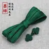 Botão de sapo Botão Qipao Conta de jade Botão de três rodas Botão chinês feito à mão Acessório retrô para roupa Tang Botão decorativo de traje étnico