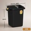Nuevo modelo 2026 cubo de basura de cocina con ruedas, gran capacidad, papelera grande, contenedor de almacenamiento doméstico sin tapa, móvil