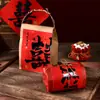 Bolsa de Embalaje para Pastel de Luna Bolsa de Papel Bolsa para Dulces de Boda Fruta Seca Bolsa para Galletas Bolsa de Embalaje para Pasteles y Snacks Bolsa de Papel Kraft Retro Hecha a Mano