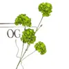 4 Flores de Hortensia Artificiales Pequeñas para Decoración Floral, Accesorios de Boda, Techo de Boda, Fondo de Escenario, Flores para Paisajismo de Salones de Boda