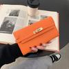 Bolso de Mano Largo Elegante Nuevo 2026 para Chicas, Bolso Kelly de Moda Personalizado, Cartera Moderna Versátil de Gran Capacidad para Tarjetas