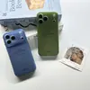 Funda de Teléfono Corrugada Porosa para Apple 17promax Funda Suave iPhone16 Transfronteriza Nuevo Estilo Material al por Mayor