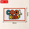 Parches bordados de colores transfronterizos en inglés, parches con citas motivacionales, parches divertidos de bordado de letras para ropa