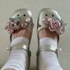 Nuevos Encantos de Zapato de Moda con Flores Artificiales tipo Uva con Perlas, Hebillas de Zapato de Gama Alta Adecuadas para Zapatos de Ballet y Zuecos, Hebillas Decorativas