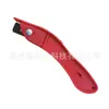 Cuchillo para alfombras Rx0024 Acero Fijo Mango de Plástico con Función de Almacenamiento de Cuchillas Cuchillo de Utilidad Corte de Goma Espuma