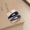 Presilhas de Cabelo Ab de Veludo Estilo Coreano, Novas Presilhas Laterais, Presilhas para Franja, Presilhas Triangulares Bb da Moda, Pentes para a Parte de Trás da Cabeça