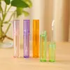 Tubos Transparentes de Brillo de Labios de Cuatro Colores al por Mayor de Fábrica Tubos de 2.5 ml Tubos de Brillo de Labios Tubos de Rubor Líquido Materiales de Empaque para Cosméticos