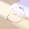 Pulseira Tonglin Mais Vendida Internacionalmente em Prata de Lei S925 com Design Único e Zircônia Estrela da Moda para Mulheres