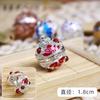 Saquinho Bola Esmalte Cloisonné Gotejamento de Óleo Palácio Oco Sino DIY Pulseira Antiga Acessórios Pulseira Ornamentos Pendurados da Cidade Proibida Acessórios Hanfu