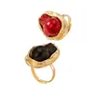 Anillo Choker con Forma Especial Estilo Ins Transfronterizo Europeo y Americano Estilo Commuter Anillo Simple de Aleación