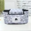 Bolsa Colgante Plegable para Cochecito de Bebé de Dibujos Animados a Color Estilo Coreano, Bolsa Multifuncional, Bolsa de Almacenamiento para Biberones, Bolso de Hombro para Mamá
