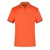 Algodón Tencel Solapa Manga Corta Estampado Ropa de Trabajo Empresarial Camisa Polo Algodón Puro Camiseta Publicitaria de Campaña LOGO Personalizado