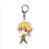 Anime Ghost Extermination Blade Cercando Chaveiro Porta Da Cozinha Carvão Zhilang You Bean Tomioka Yiyong Acrílico Pingente Dupla Face