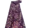 Tela de Bordado de Malla con Lentejuelas y Tubo de Perlas del Fabricante en Stock, Tela para Vestido de Baile de Escenario, Disponible en Múltiples Colores