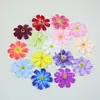 Tocado de Cabeza de Flor de Gerbera Simulada, Caja de Flores de Girasol, Flor de Estrella, Arreglo Floral de Boda, Accesorios para Ramo de Flores Artificiales